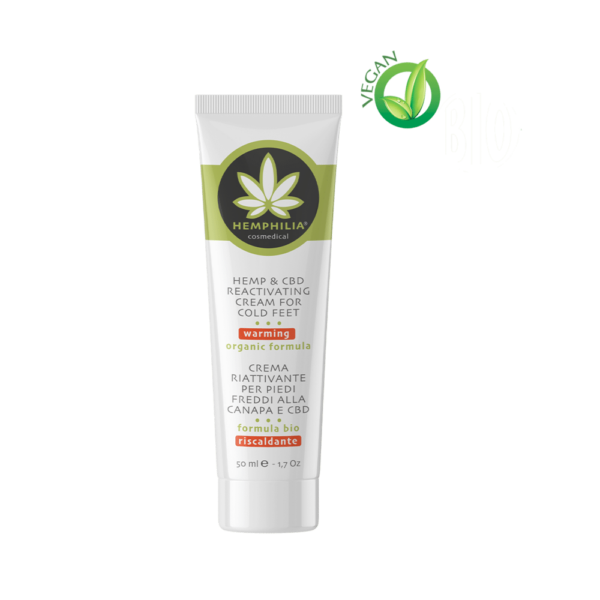 Hemphilia Fodcreme med CBD til kolde fødder - Økologisk