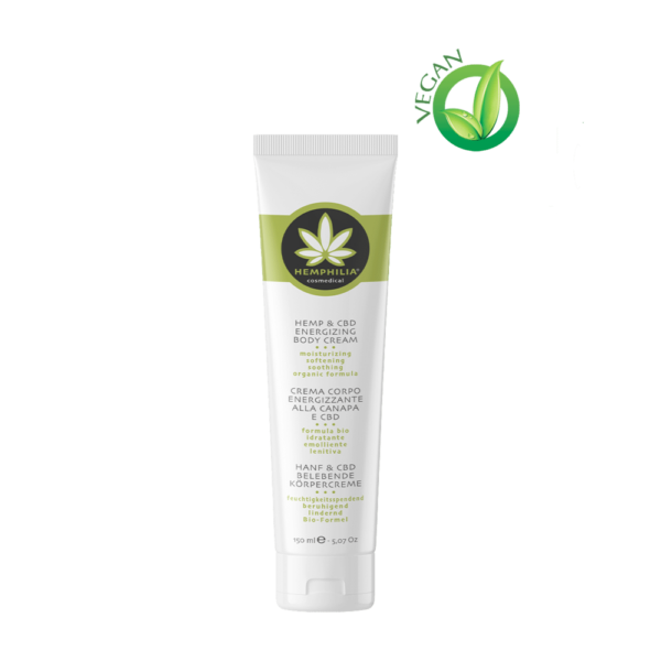 Økologisk Hemphilia Body Lotion med CBD til følsom hud