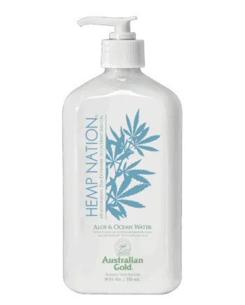 Australian Gold Hemp Nation Aloe   Ocean Water Lotion Bodylotion 535ml Hos Frisøren   Baronen