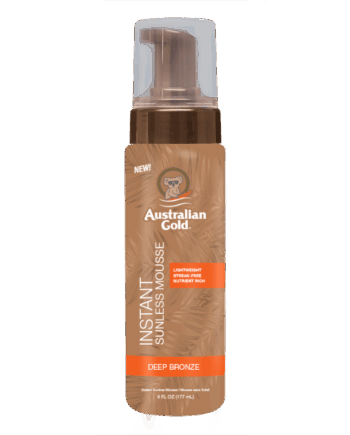Australian Gold Instant Sunless Selvbruner Mousse 177 Ml Hos Frisøren   Baronen