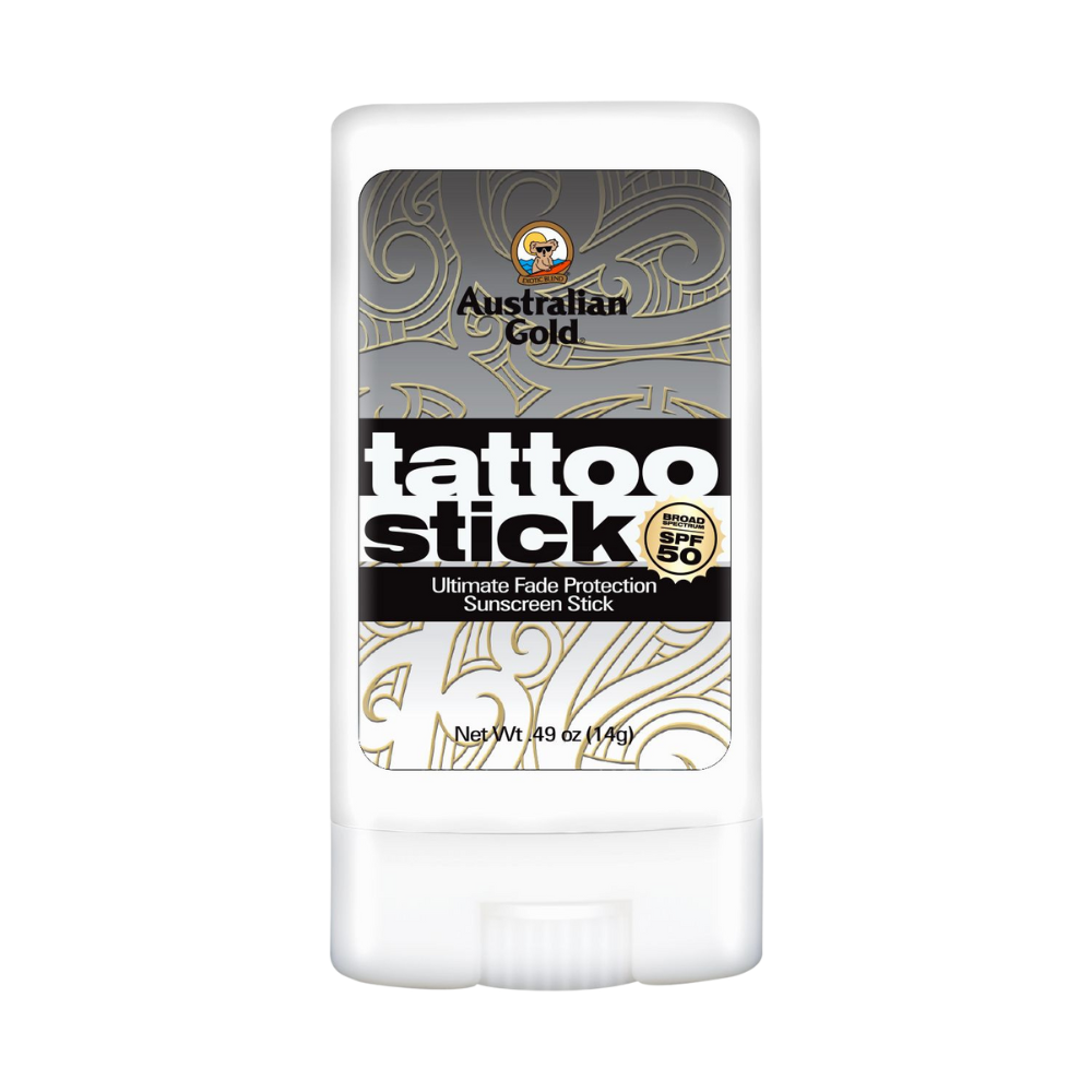 Australian Gold Tattoo Stick Spf 50 14 Solcreme Hos Frisøren Baronen
