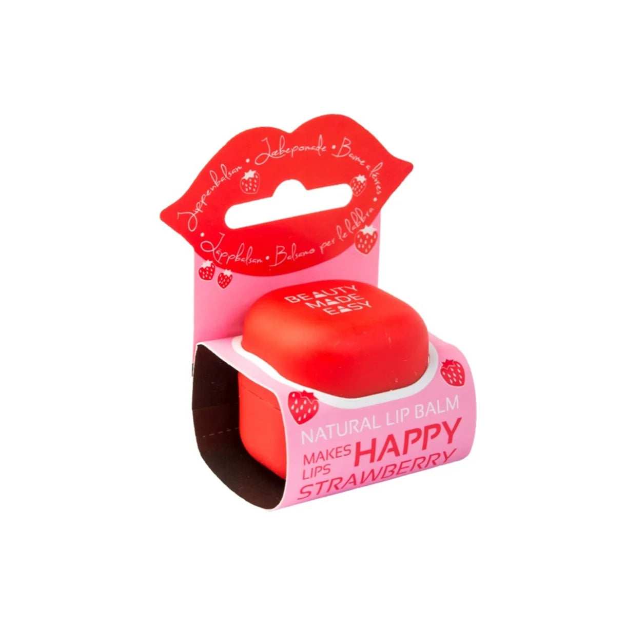 Beauty Made Easy Makes Lips Happy Strawberry Hos Frisøren Baronen