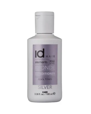 Id Hair Elements Xclusive Blonde Conditioner Silver 100ml Balsam Hos Frisøren   Baronen