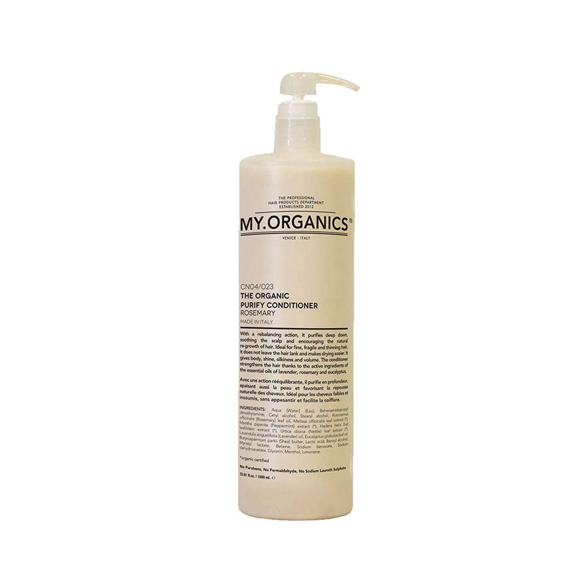 My Organics My Purify Conditioner 1000ml Balsam Hos Frisøren Baronen
