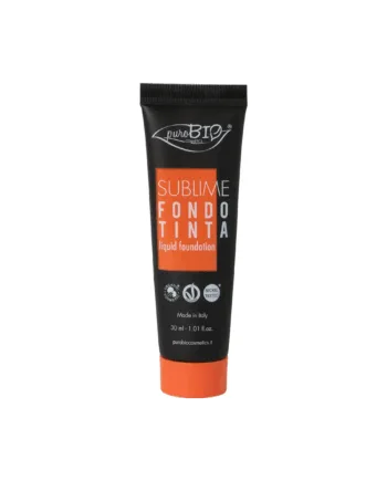 Purobio Cosmetics Sublime Flydende Foundation 06 Hos Frisøren   Baronen