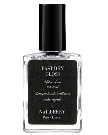 Nailberry Fast Dry Gloss Top Coat 15ml