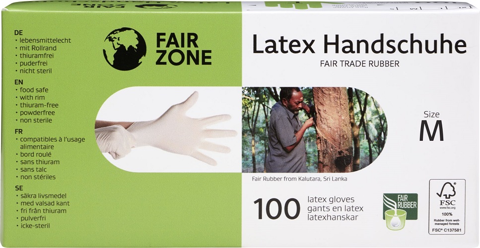 Fair Zone Latex Handsker Str